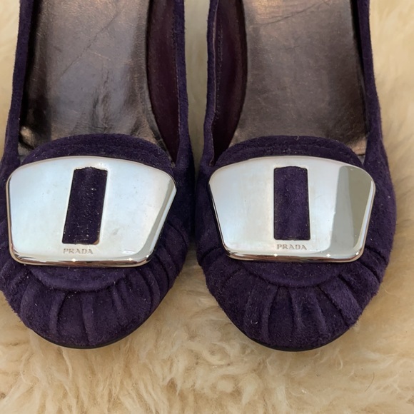 Prada Suede Pumps Authentic - Picture 8 of 12